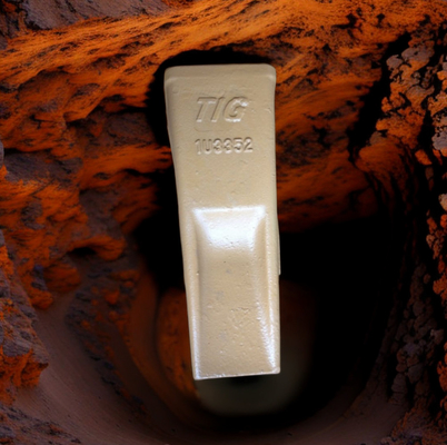 TIG de tanden   320 van de merkemmer de tand van emmertanden 1U3352 en 1U3352RC-tand voor de Familie van 320 J350 met koolstofstaal