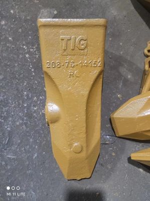 NB TIG® de emmer van de emmertanden van merkkomatsu PC400 tipt 208-70-14152 met duurzaam materiaal voor zich aarde het bewegen