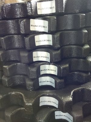 Graafwerktuig Spare Parts pc60-6 pc120-5 Delen van het Kettingwiellandingsgestel